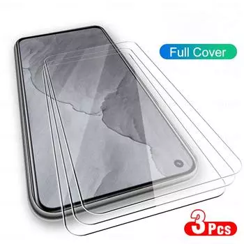 3 шт. полное закаленное стекло Realme 3 5 5S 5i 6 7 8 8i 9i pro Realme GT Neo 5G Master Neo2 Neo2T GT2 Pro C11 2021 C21 C25S C21Y Защитная пленка для экрана телефона Realme GT2 Pro белый
