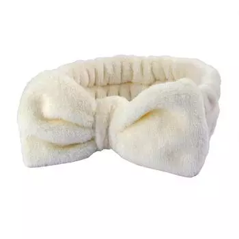 3 шт., повязка на голову с бантом, набор браслетов, эластичное мягкое полотенце для мытья лица, душа, макияж, йога, спортивная повязка на голову для ухода за кожей для женщин и девочек