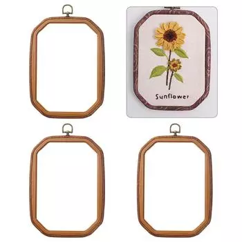 3 шт. пяльцы для вышивания из смолы пяльцы для вышивания крестиков пяльцы для вышивания регулируемые пяльцы для вышивания для шитья и рукоделия