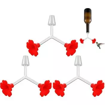 3 шт. Пробка для бутылок Двойная вилка Кормушка для птиц, Bird Friend, Кормушка для птиц One Size