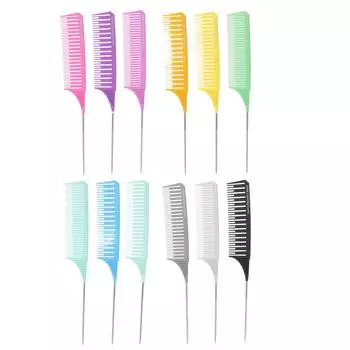 3 шт. Профессиональная надежная блестящая круглая расческа для пробора, удобная, практичная, компактная, прочная, инструменты для волос Set 2