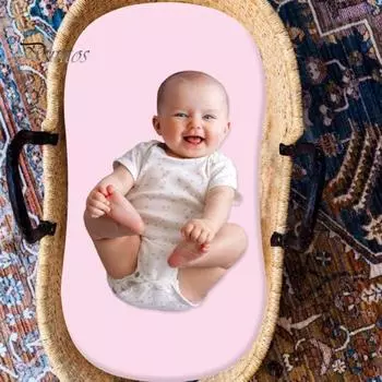 3 шт. простыни для люльки из мягкой микрофибры, исключительный комфорт, наматрасник для люльки, простой в уходе, машинная стирка, люлька-качалка, чехол для поворотной кровати B