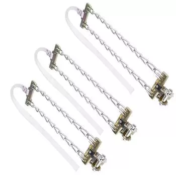 3 шт., противоскользящая цепь для грязи, льда и снега, зимняя защитная шина для автомобиля, грузовика, внедорожника S