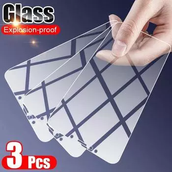 3 шт. прозрачная защитная пленка для экрана из закаленного стекла для Samsung Galaxy A6 A8 Plus A7 A 10 20 30 50 70 A 10S 20S 30S 50S 70S M 11 Защитная пленка для экрана