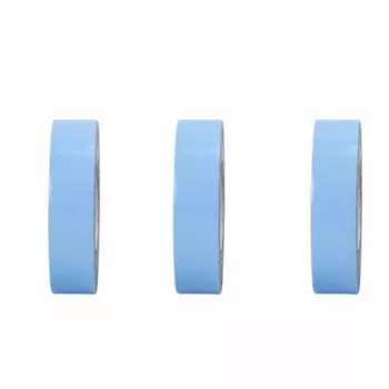 3 шт. Прозрачные ленты для наращивания волос 3 ярда Двусторонняя лента для парика Лента для парика с кружевной передней частью Кружевной топ 1.27cm