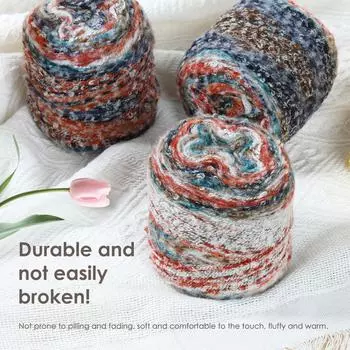 3 шт. пряжа мягкая разноцветная пряжа пряжа для вязания крючком своими руками приятная для кожи пряжа для рукоделия многофункциональная пряжа для вязания крючком
