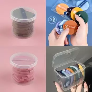 3 шт., пуховка на воздушной подушке, круглая, с каплей воды, двухсторонняя сухая и влажная пудра 3pcs зелёный