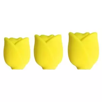 3 шт. пылезащитный силиконовый чехол для кистей для макияжа косметический защитный колпачок для кистей для макияжа набор кистей для макияжа