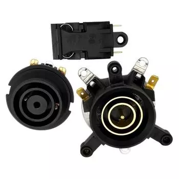 3 шт., разъем переключателя термостата для электрического чайника в быту чёрный