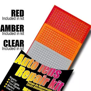 3 шт., ремонтный комплект задних фонарей с автоматическими линзами, починка своими руками сломанной автомобильной сетки, задние линзы, стекло