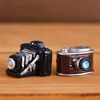 3 шт. ретро ностальгическая камера диктофон мини смоляное украшение украшение для дома гостиная фото реквизит украшение