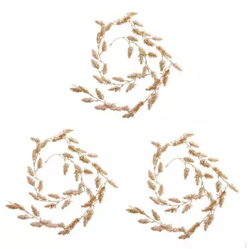 3 шт. рождественских искусственных ротанговых нитей, искусственные осенние гирлянды, лозы для вечеринки Style A