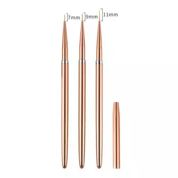 3 шт., ручка для дизайна ногтей, точечная живопись, рисунок, УФ-гель-лайнер, кисть для полировки, инструмент