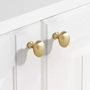 3 шт., ручка для мебели на ящик, овальная форма, ручки для шкафа в скандинавском стиле, матовая отделка, одно отверстие, ручка для шкафа в форме голубиного яйца