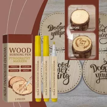 3 шт. ручка для выжигания по дереву маркер для выжигания по дереву маркер для выжигания по дереву ручка для выжигания по дереву A1