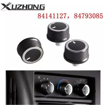 3 шт. ручка управления обогревателем кондиционера автомобиля кнопки переключения воздуха номер детали 84793085 для Chevrolet Express 1500 для GMC Savana 08-17 SLJ-1167 чёрный