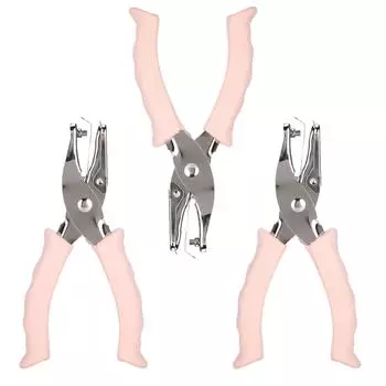 3 шт. Ручной дырокол 3 мм с одним отверстием, ручной дырокол для бумаги, щипцы для резки