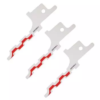 3 шт. Сабельные пилки Лобзиковые пилки Инструменты для резки гипсокартона Аксессуары для электроинструментов Универсальная сабельная пила