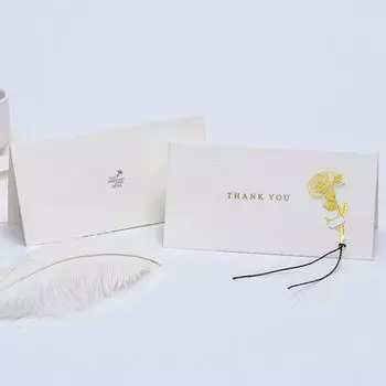 3 шт., сделанные вручную открытки с благословением, креативные поздравительные открытки, праздничные атрибуты, открытка с благодарностью, праздничные Style 1