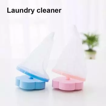 3 шт. сетчатые мешки для фильтров для волос, многоразовые, простые в использовании, легкие, эффективные, плавающие мешочки для сбора ворса для стирки синий