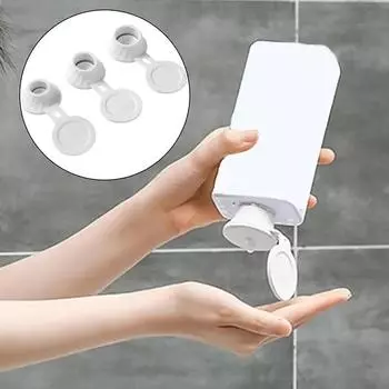 3 шт. шампунь кондиционер гель для душа аксессуары для ванной комнаты вертикальная подставка для бутылок набор крышек чёрный