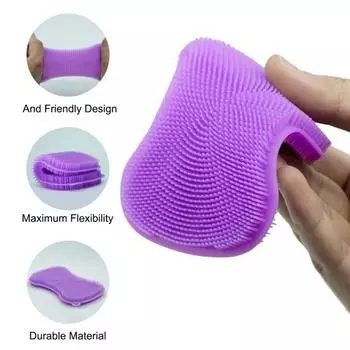 3 шт. Щетка для чистки мисок, фруктов, овощей, кухонная щетка для мытья посуды, кастрюль и сковородок