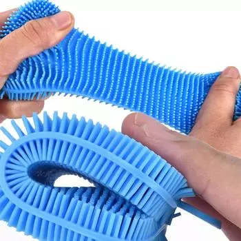 3 шт. силиконовая щетка для мытья посуды, кастрюль, сковородок, кухонная губка, силиконовая губка для мытья овощей, фруктов, кастрюль, сковородок