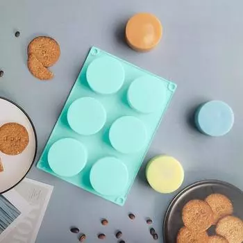 3 шт. силиконовые круглые формы для торта набор цилиндрических форм для конфет легко извлекаемые формы для шоколада