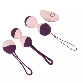 3 шт. Силиконовые шарики для упражнений для укрепления мышц тазового дна IP65 Водонепроницаемые Пульт управления Набор для тренировки подтягивания мышц для женщин