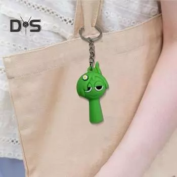 3 шт. силиконовый мультяшный брелок кулон милый брелок подвеска сумки рюкзаки аксессуары маленький подарок 3pcs