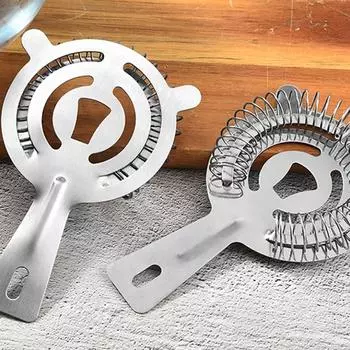 3 шт. ситечко для коктейлей из нержавеющей стали, ситечко для напитков мартини, ледяной фильтр, барный инструмент для домашнего бармена, барменов и миксологов