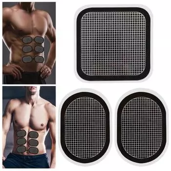 3 шт. сменные гелевые подушечки без запаха, приятные для кожи, сильная липкость, гелевые накладки на брюшной пояс, аксессуары Sets