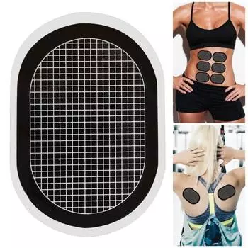 3 шт. сменные гелевые подушечки без запаха, приятные для кожи, сильная липкость, гелевые накладки на брюшной пояс, аксессуары