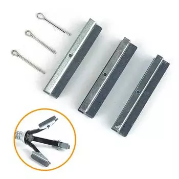 3 шт. сменные камни для хона цилиндра двигателя автомобиля, регулируемый тормозной поршень, профессиональный инструмент для хона цилиндра с фиксированным углом, 3 размера