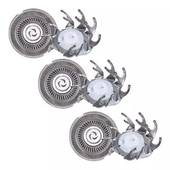 3 шт., сменные лезвия для электробритвы, запасные лезвия, триммер для носа, височная бритва