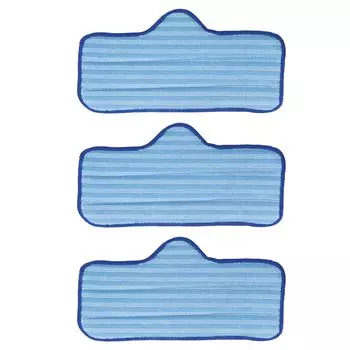 3 шт. сменные насадки из микрофибры для швабры, сменная салфетка для мытья полов, аксессуар для швабры