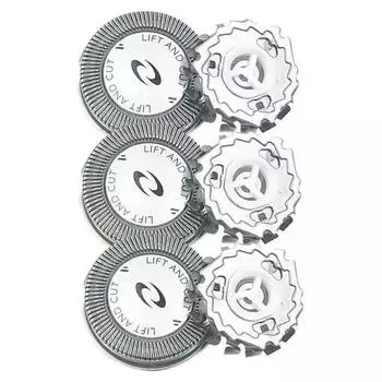 3 шт. сменных лезвий для бритвенной головки Philips HQ3 HQ4 HQ55 HQ6861 HQ6863 HQ6868 HQ6874 HQ6879 HQ6900 HQ6920 HQ6940 6970 HQ6990