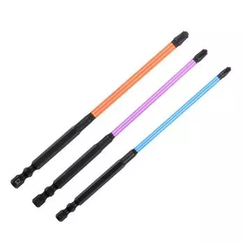 3 шт. Специальные магнитные крестовые отвертки FPH1 FPH2 FPH3 Гайковерты 150 мм для розетки, выключателя, электроинструмента электрика