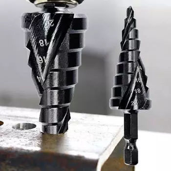 3 шт. спиральные сверла высокой твердости, острые спиральные шестиугольные сверла с шестигранной ручкой, сверла «Пагода», комбинированный набор для мастерской