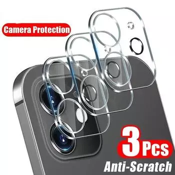 3 шт. стекло для объектива камеры с полным покрытием для iPhone 11 12 13 14 Pro Max мини-защита экрана для iPhone 11 XR X XS Max защитное стекло