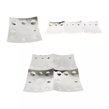 3 шт. Сухофруктовые тарелки, разделенные сервировочные подносы, поднос для конфет из нержавеющей стали, закуска для