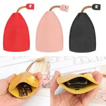 3 шт. сумки для ключей от машины, декор в виде мультяшного кролика, держатель для ключей от машины, выдвижной шнурок, кольцо для ключей, компактный органайзер для ключей A