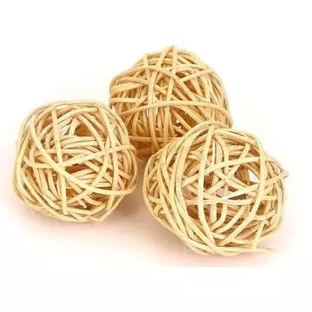 3 шт. Свадебные ротанговые шары 3 шт. в 1 упаковке, многоразовые ротанговые шары, реквизит для фотосъемки