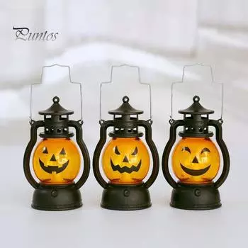 3 шт., светодиодные гирлянды на Хэллоуин с тыквой и призраком, создают жуткую атмосферу, лампы на Хэллоуин для вечеринки, домашнего офиса, кафе Sets