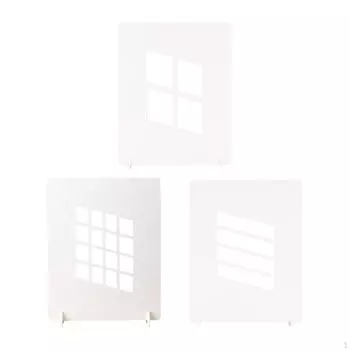 3 шт. светотеневых досок для фотосъемки, ПВХ, простая в использовании, многоразовая доска для