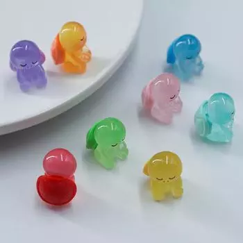 3 шт. светящаяся черепаха микро ландшафтная фигурка украшение уличная светящаяся миниатюрная статуэтка в горшке мини садовые аксессуары 3