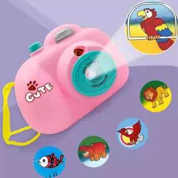 3 шт. светящаяся проекционная мультяшная камера для детей, дня рождения, детского душа, свадьбы, вечеринки, подарка для гостей, подарка на Рождество, Новый год, карнавал