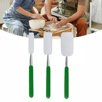 3 шт. телескопическая губка-палочка для гончарной глины, губка, инструмент, легко удаляющий лишнюю воду с высокой или узкой гончарной глины