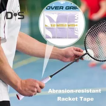 3 шт. Теннисная ракетка лента для захвата мягкая накладка на ракетку для тенниса пиклбола бадминтона противоскользящая пот впитывающая теннисная лента для захвата фиолетовый