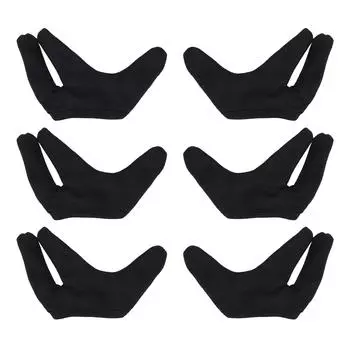 3 шт. термостойкие перчатки, перчатки для завивки волос на три пальца, многоразовые перчатки для защиты от тепла при окрашивании волос Left Hand